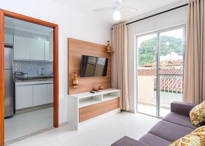 Apartamento A 100 Metros Da Praia - 01 Dormitorio - Edificio Agua Viva